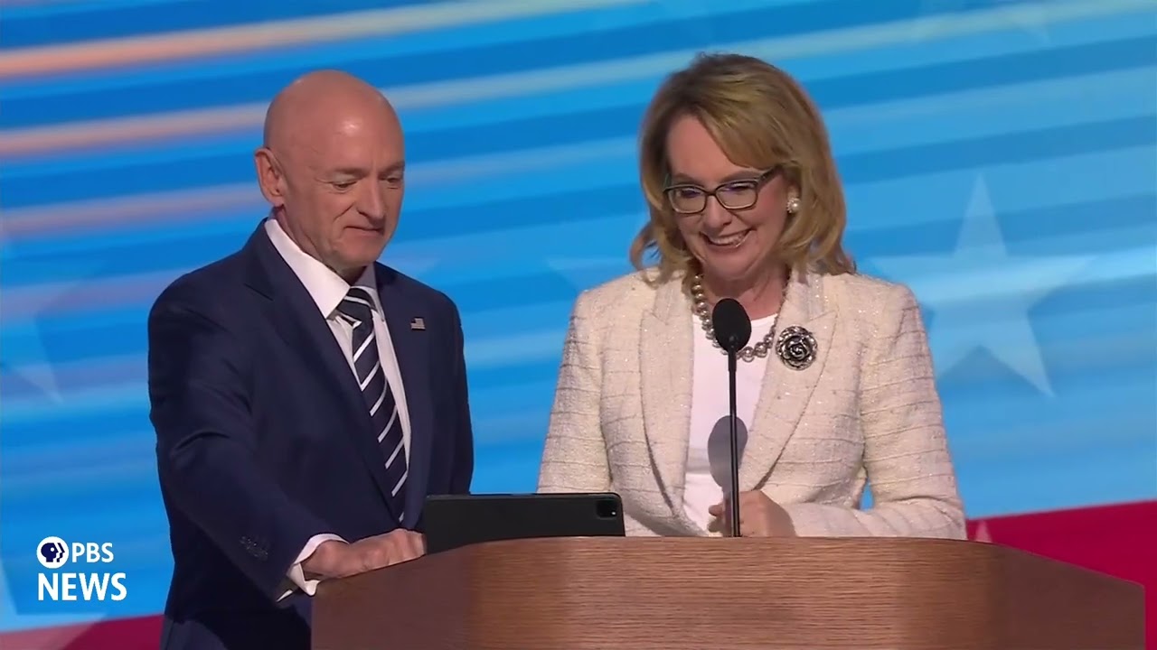 WATCH: Former Rep. Gabby Giffords speaks at 2024 Democratic National Convention | 2024 DNC Night 4