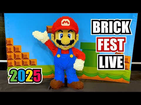 BRICK FEST LIVE 2025 | Family LEGO Event 4K Walkthrough