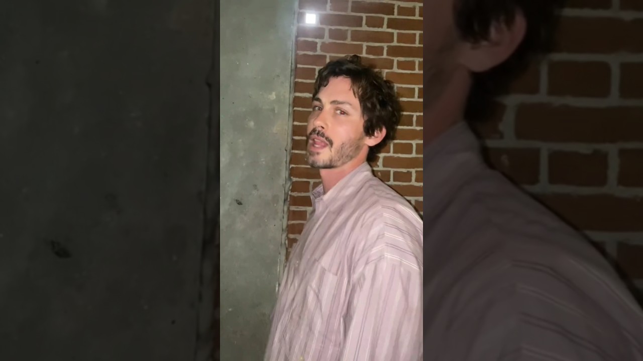 Oh, Logan Lerman with sabrina carpenter !😱 #sabrinacarpenter #loganlerman