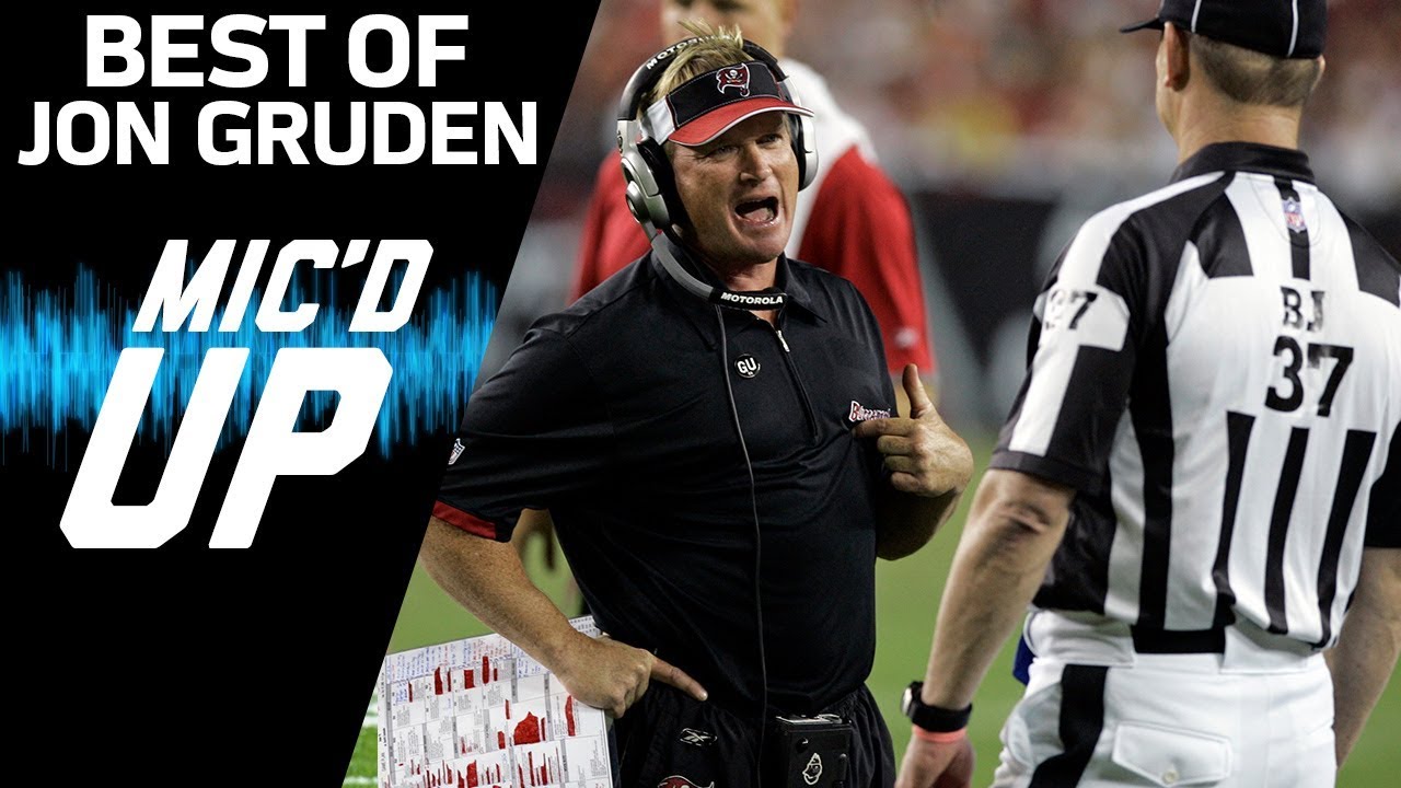 Jon Gruden's Best Mic'd Up Moments | Sound FX | NFL Films