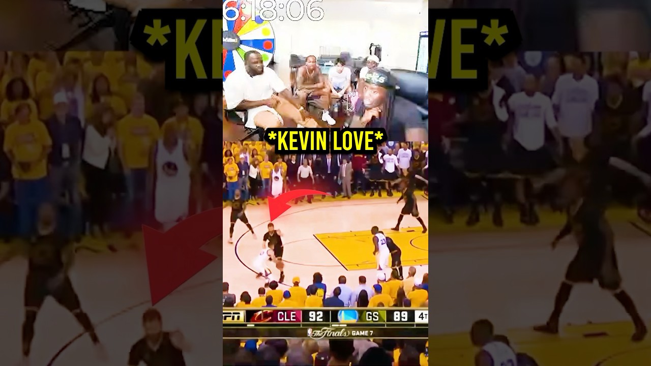 Draymond Green Can't Believe Kevin Love Actually Played Defense In Game 7 Of The NBA Finals! 😭🏀