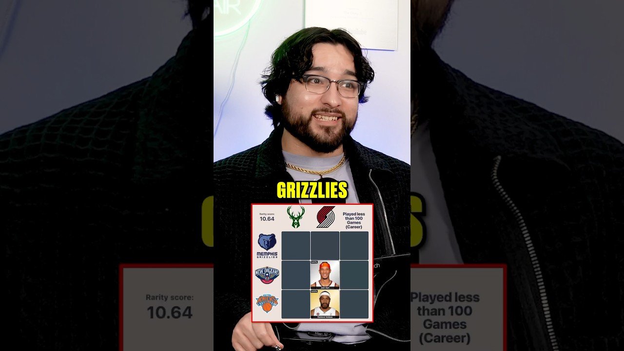 Can You Beat This NBA Hoop Grid? 🏀👀