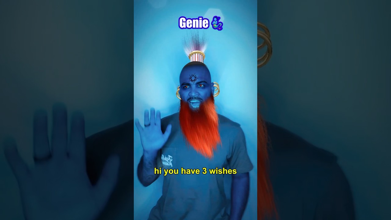 How to OUTSMART a Genie…🧞‍♂️😂😈#comedy