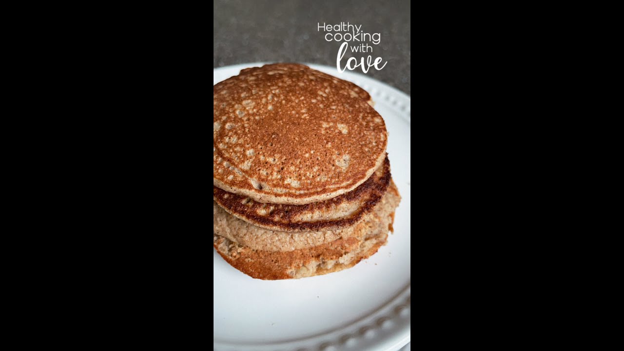 La Mejor Receta de PANCAKES SALUDABLES😍 fácil, rápido y delicioso