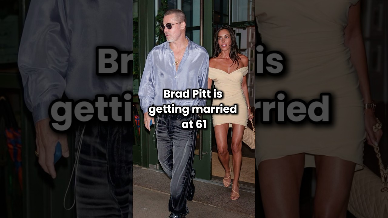 Brad Pitt Proposed at 61… and Nobody Saw It Coming #shorts #bradpitt #hollywood