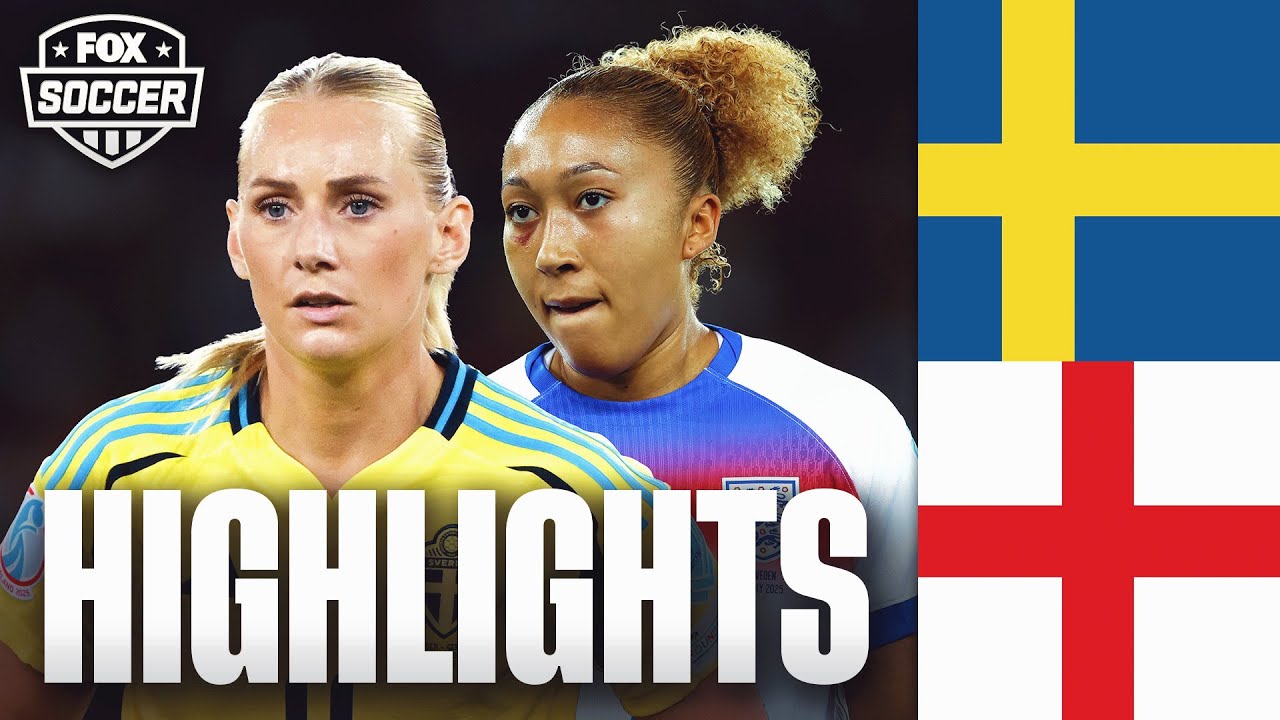 Sweden vs. England UEFA Women's Euro 2025 Highlights | FOX Soccer