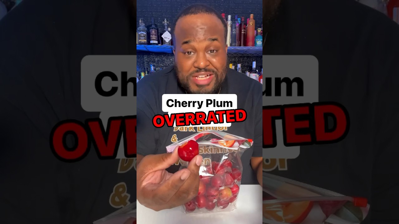🍒🙅🏾‍♂️ Very Cherry Plums Taste Test