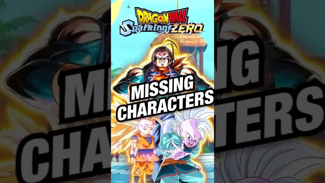 The Many Missing Characters in Dragon Ball Sparking Zero #goku #dbz #dragonball