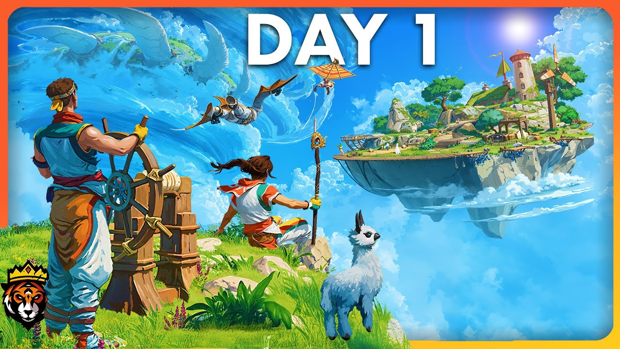 DAY 1 in the NEW Most Anticipated Survival Game of 2025 - Aloft Gameplay