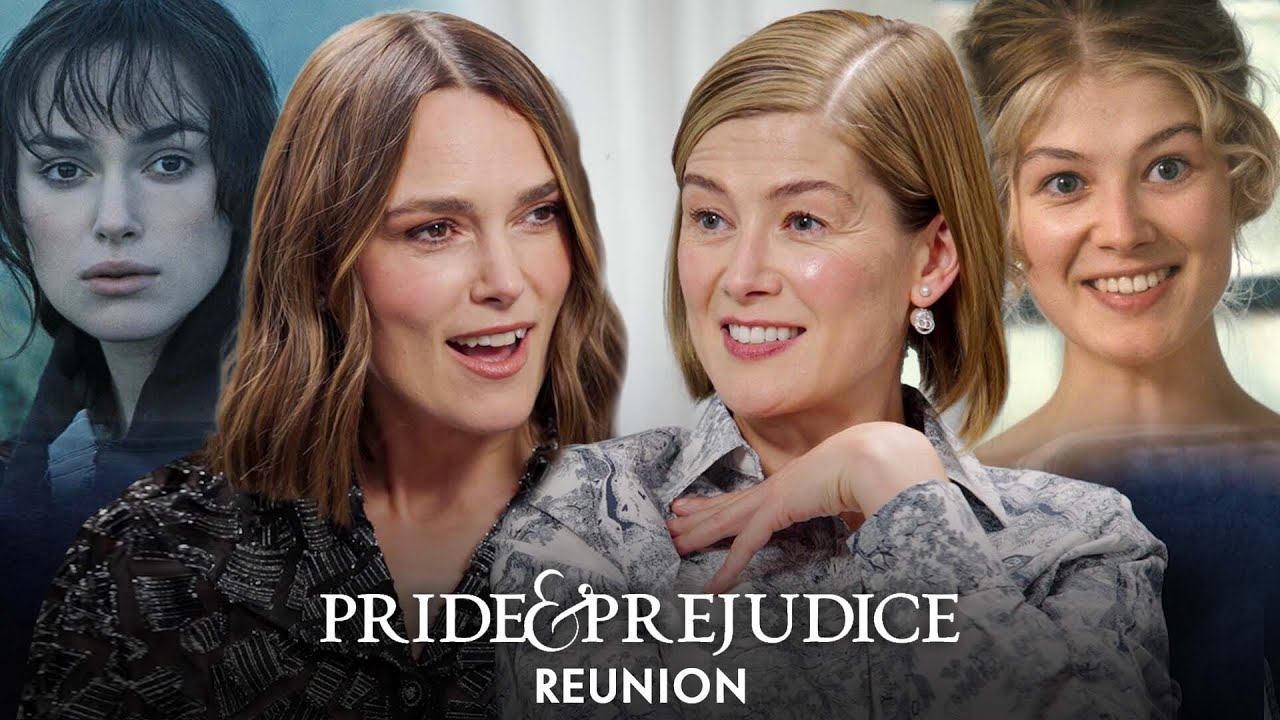 Keira Knightley & Rosamund Pike Reunite 20 Years After 'Pride & Prejudice' | Vanity Fair