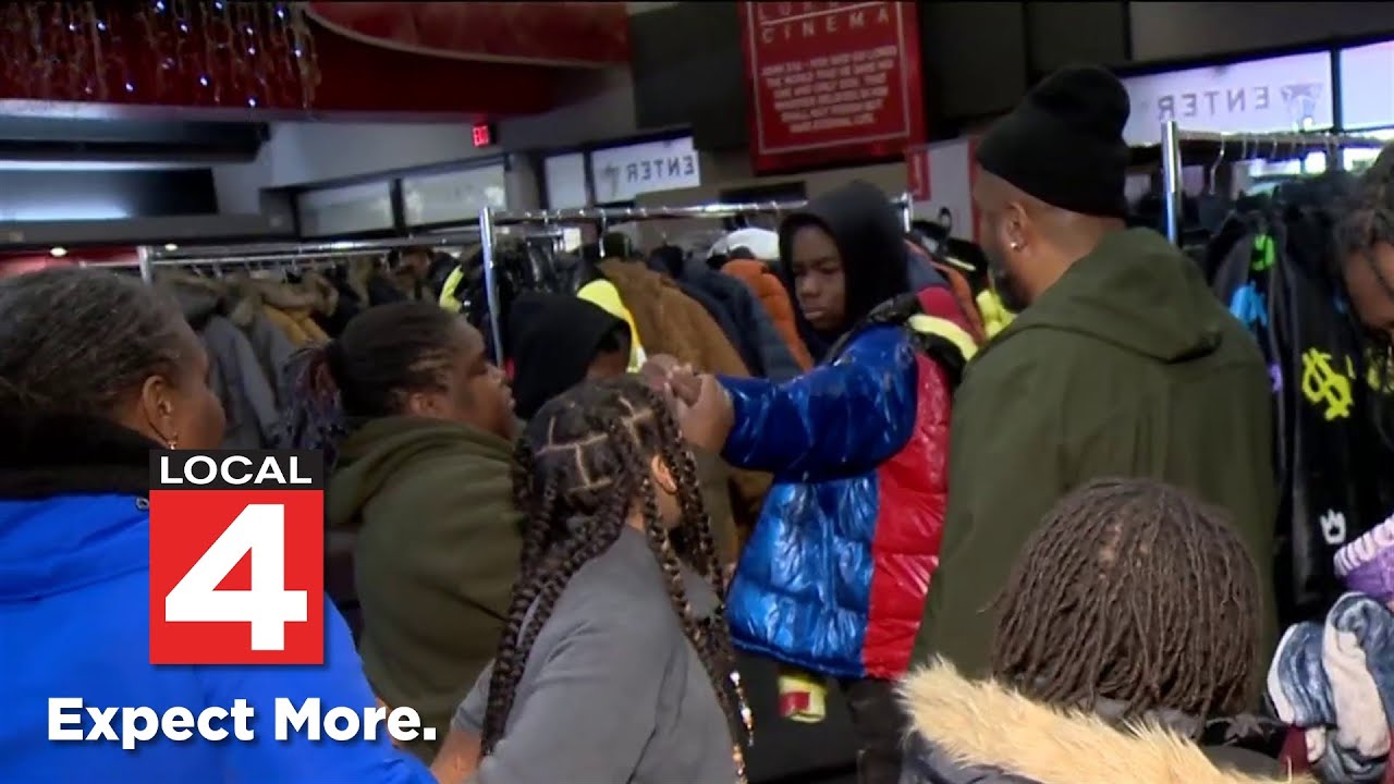 Hundreds attend Eminem’s 17th annual winter coat giveaway