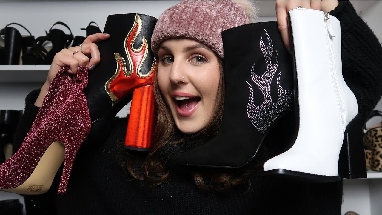 Buying crazy shoes from Public Desire! Try on haul and unboxing