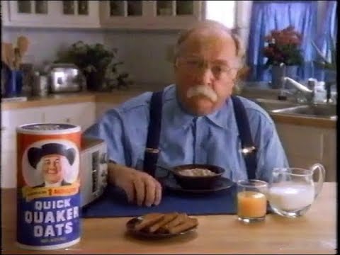 1992 - Quaker Oats - Good News (with Wilford Brimley) Commercial