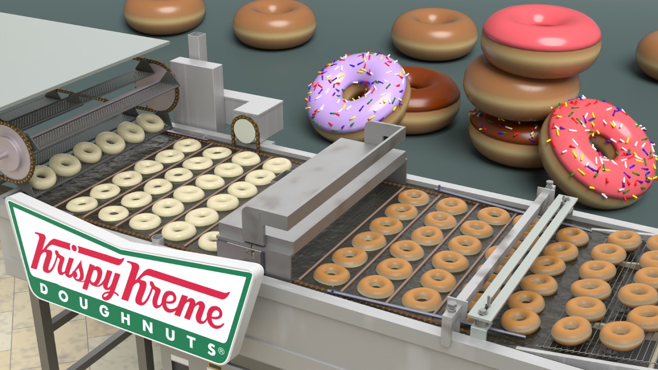 How does a Donut Machine work? (Krispy Kreme)