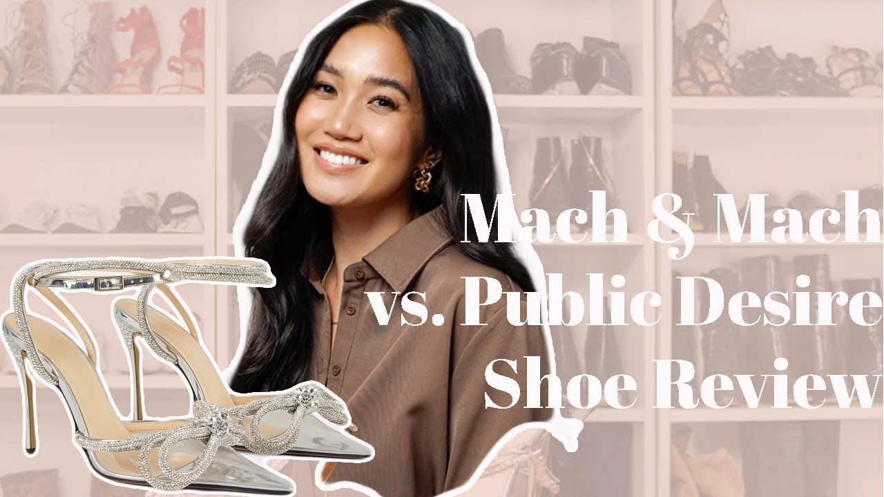 MACH & MACH vs PUBLIC DESIRE | CRYSTAL BOW PUMPS UNBOXINGS, REVIEW AND COMPARISON