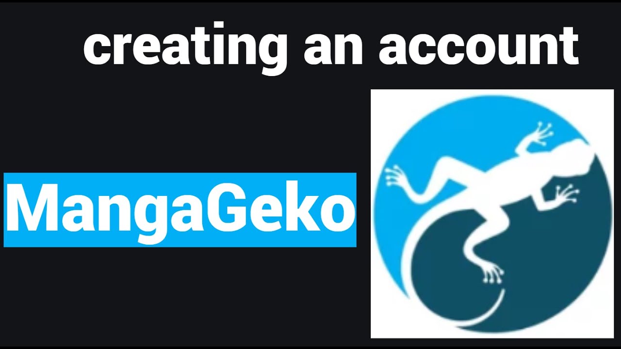 How to create an account on the MangaGeko website