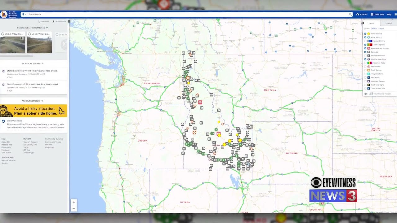 New Idaho 511 website launched