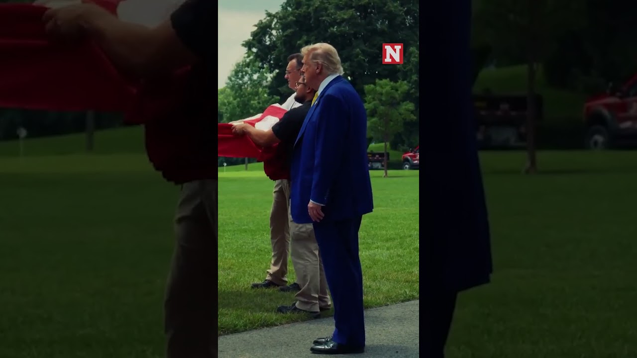 Donald Trump Adds Two New 'Magnificent' Flagpoles To White House Grounds