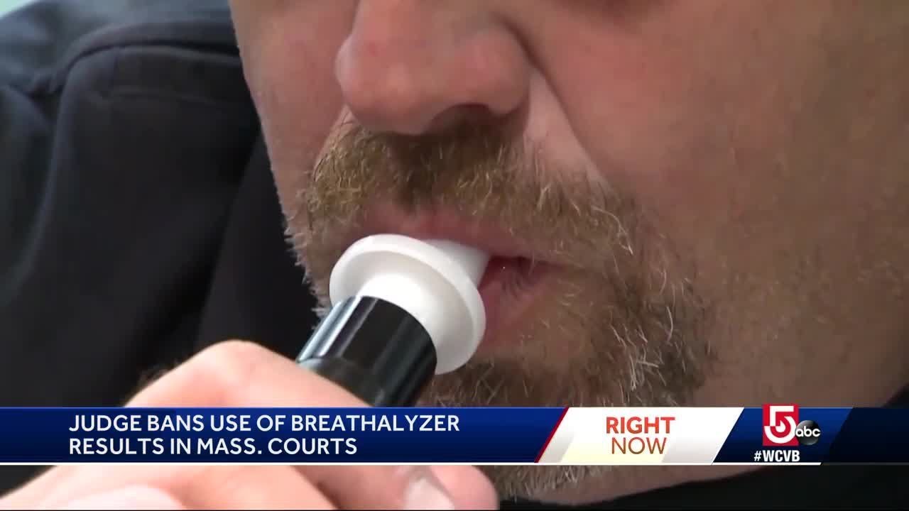 Judge bans use of breathalyzer results in Mass. courts