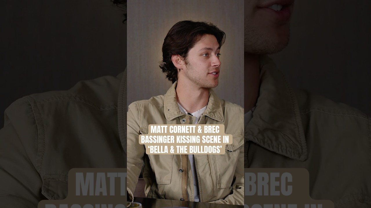 Matt Cornett & Brec Bassinger FIRST KISS was on ‘Bella & The Bulldogs’ #mattcornett #brecbassinger