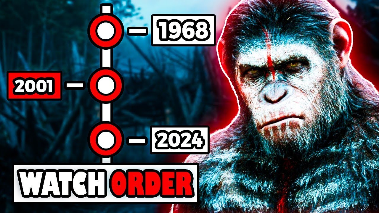 How To Watch Planet of the Apes Movies in The Right Order!