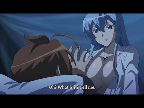 Esdeath Being CUTE and Vulnerable for 45 seconds #esdeath #akamegakill