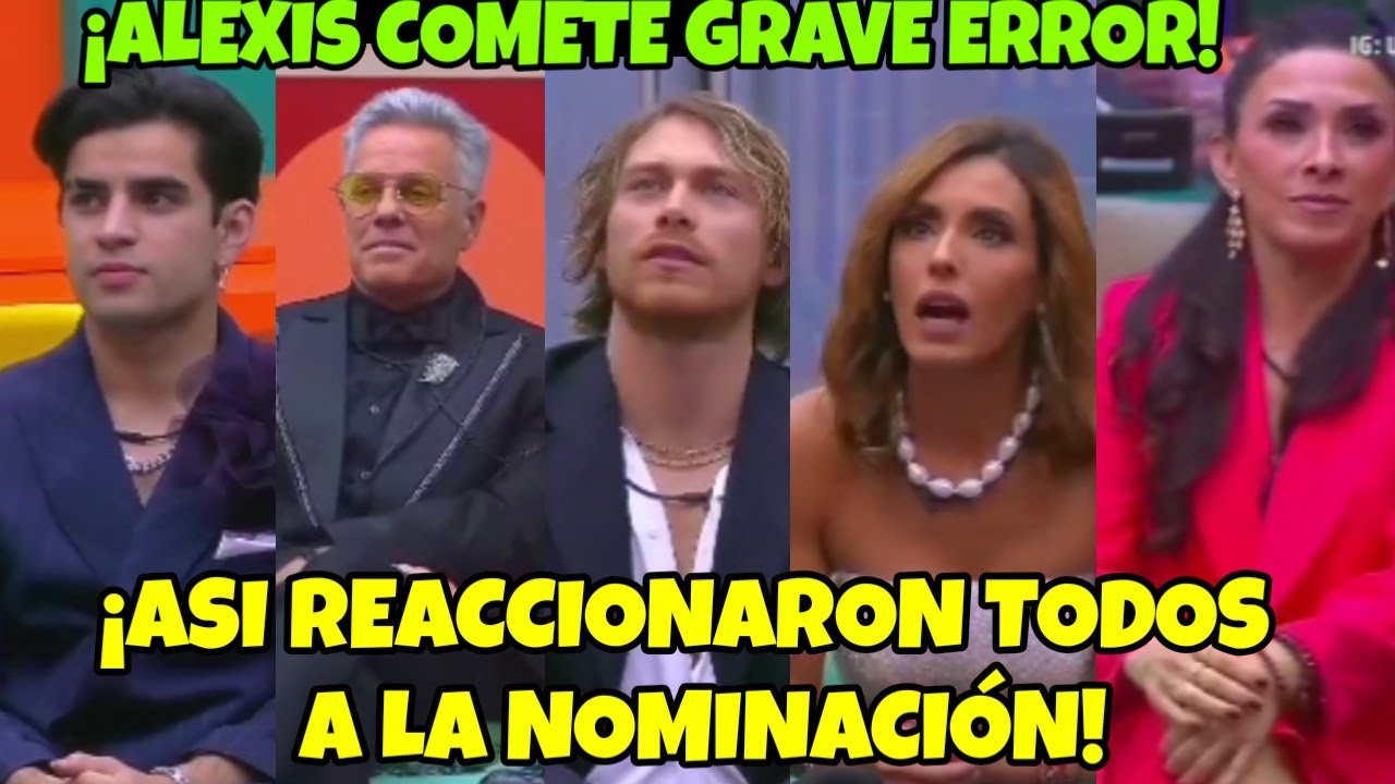 💥ASÍ REACCIONARON TODOS A LA NOMINACIÓN! LA CASA DE LOS FAMOSOS MÉXICO #LCDLFMX3