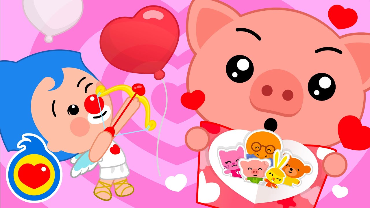 ¡Feliz Día de San Valentín! 💘 Canciones Infantiles | Plim Plim