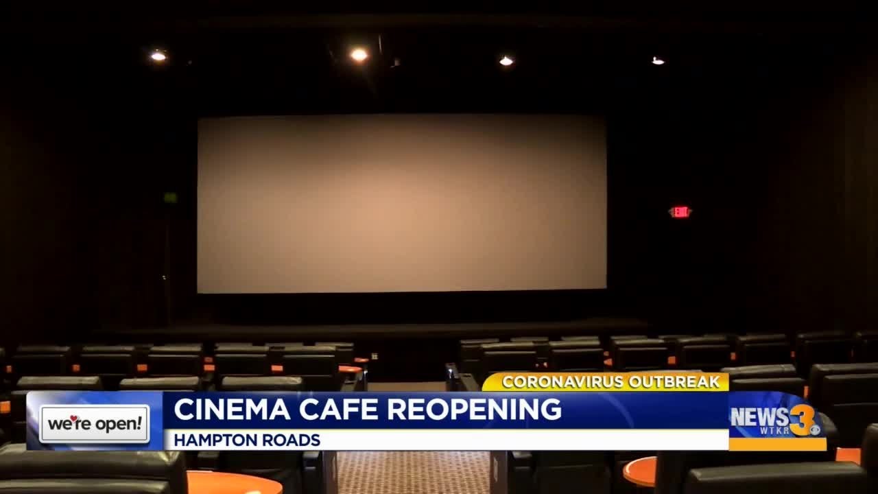 Cinema Cafe reopening
