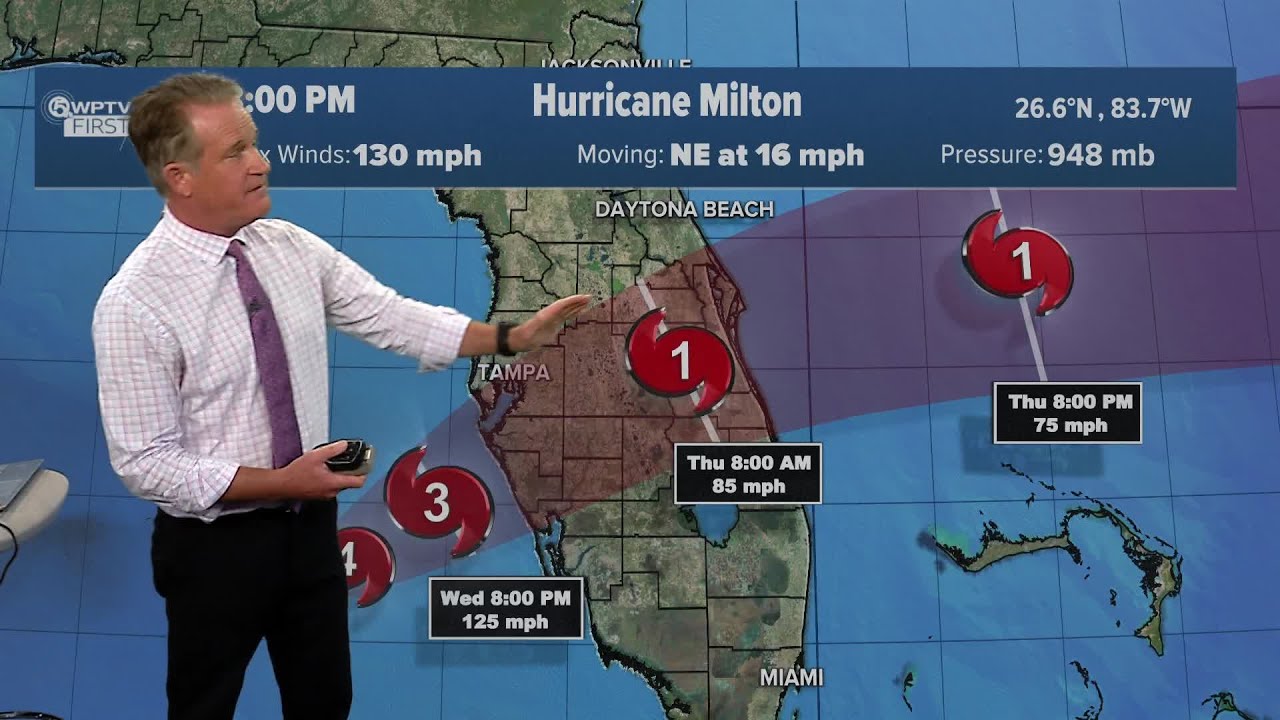 WPTV Milton Update 3 p.m.