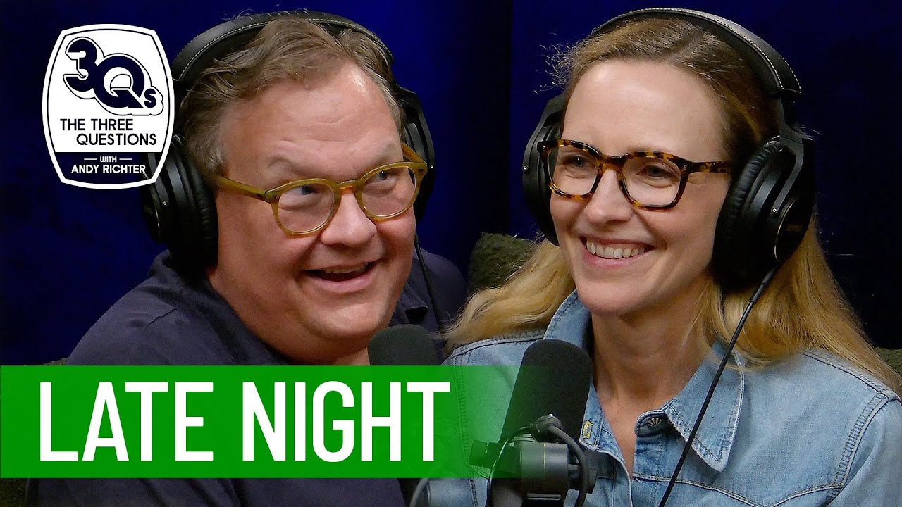 Liza Powel O'Brien & Andy On The Demands Of Late Night | The Three Questions with Andy Richter