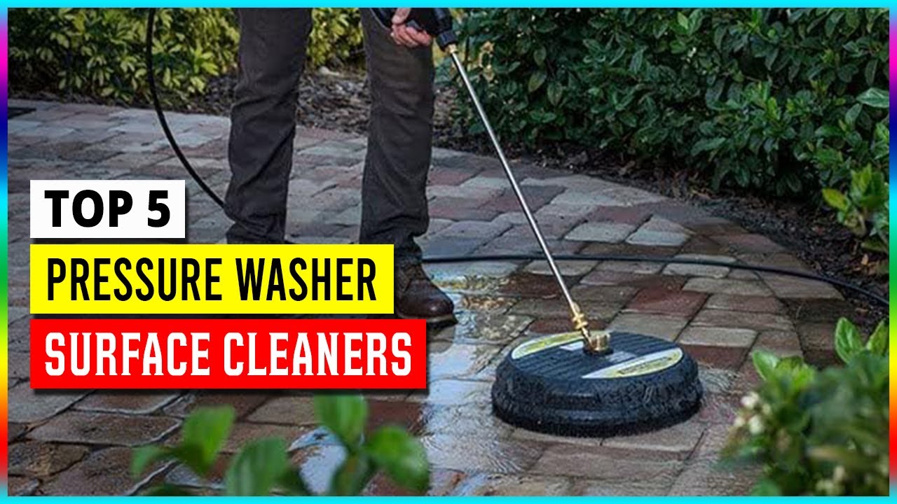 Top 5 Best Pressure Washer Surface Cleaners in 2025
