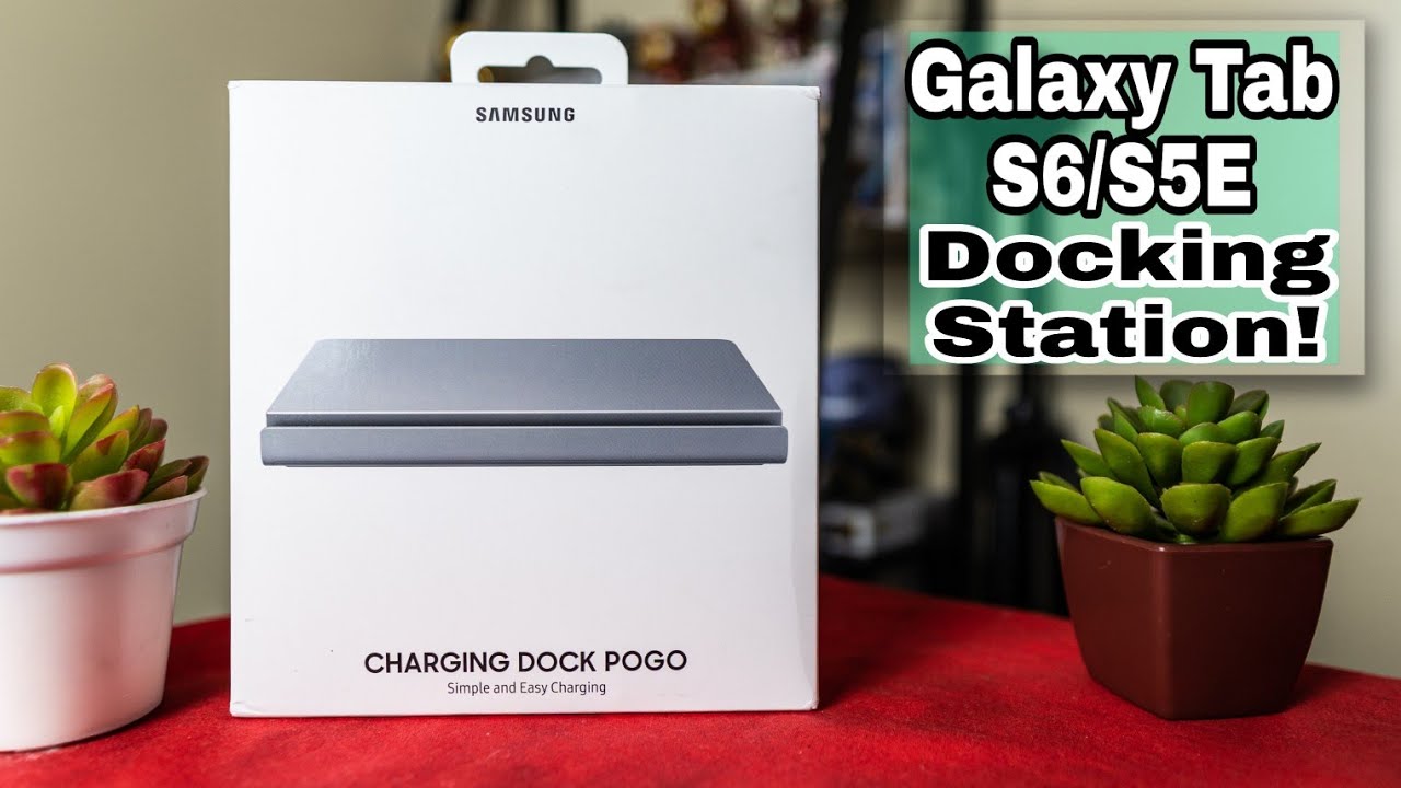 Galaxy Tab S6 Charging Dock POGO Unboxing & Setup!!