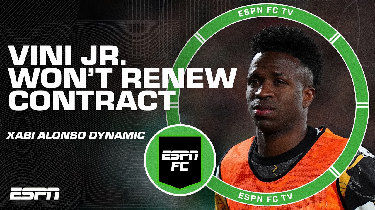 Vini Jr. won't renew Real Madrid contract while relationship with Xabi Alonso is strained | ESPN FC