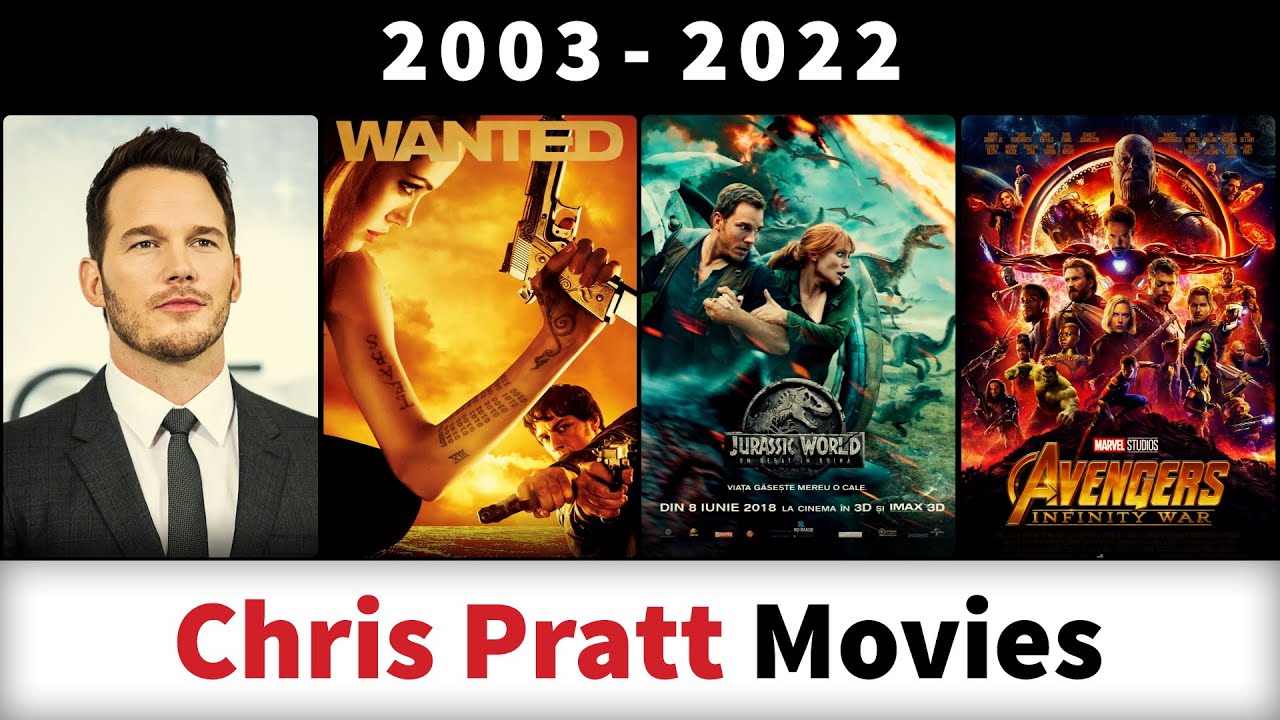 Chris Pratt Movies (2003-2022) - Filmography
