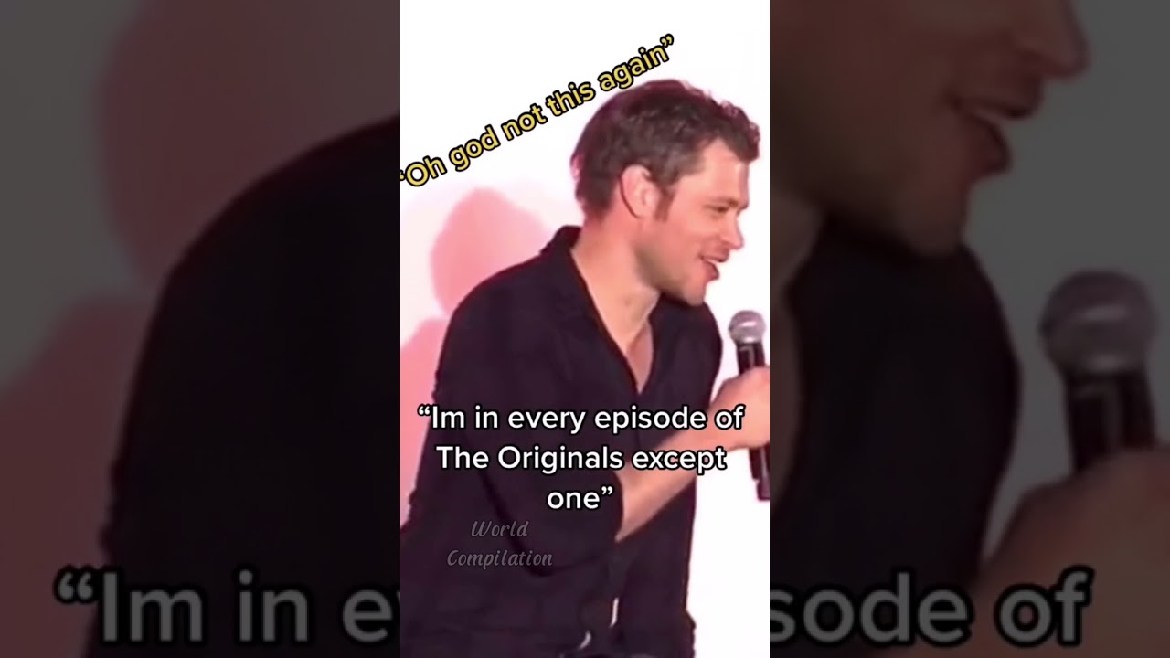 Charles Michael Davis & Joseph Morgan Funny Interview Moment | The Originals Cast Funny Moments