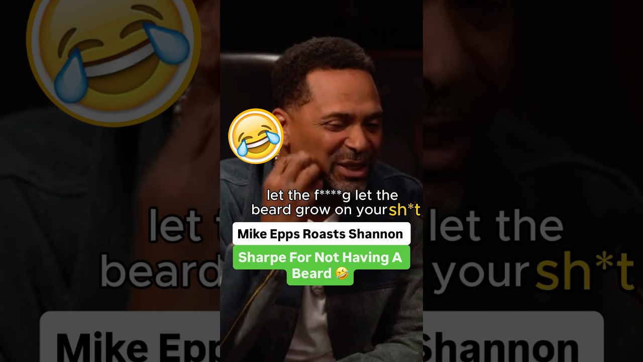 Mike Epps Roasts Shannon Sharpe For Not Having A Beard 🤣