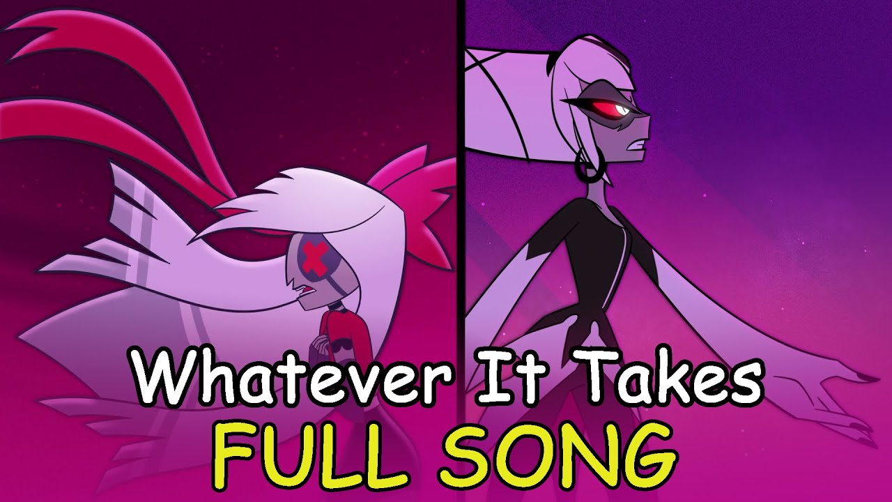 Carmilla Carmine, Zestial & Vaggie Full Song "Whatever It Takes" Hazbin Hotel Season 1 Episode 3