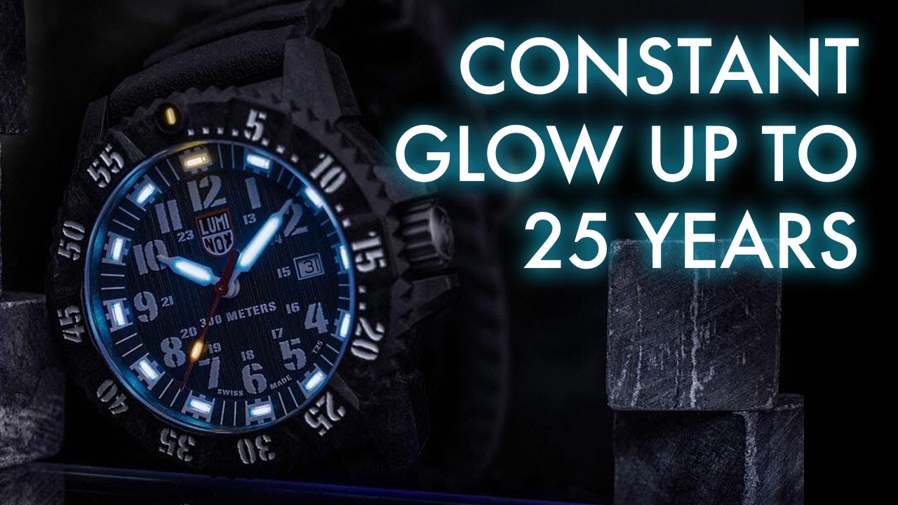 How Luminox Watches CONSTANTLY Glow for Up To 25 Years - Luminox Light Technology (LLT)