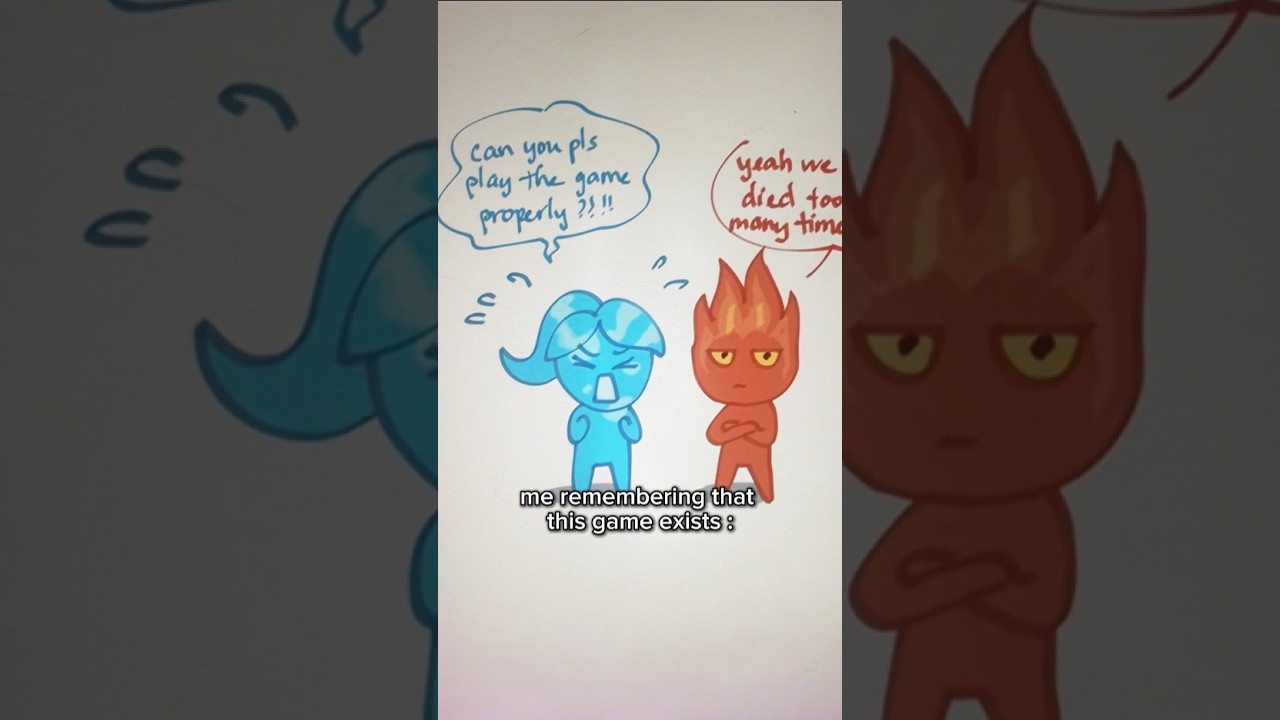 Fireboy & Watergirl nostalgia #shorts