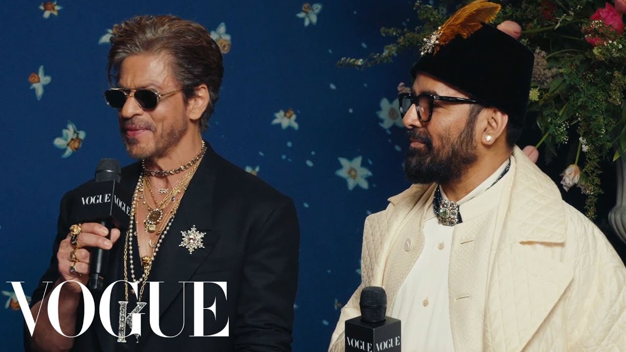 Shah Rukh Khan on Being the First Male Bollywood Actor at the Met Gala | Vogue