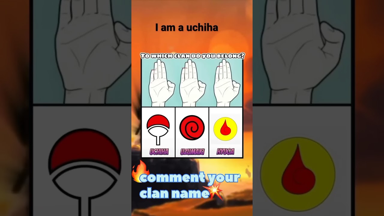 Which clan you belong #naruto #anime #sakura #viral #shorts #animedits