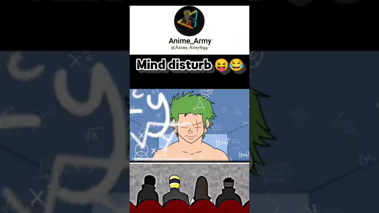 Naruto squad reaction on zoro to #shorts #viral #anime #naruto