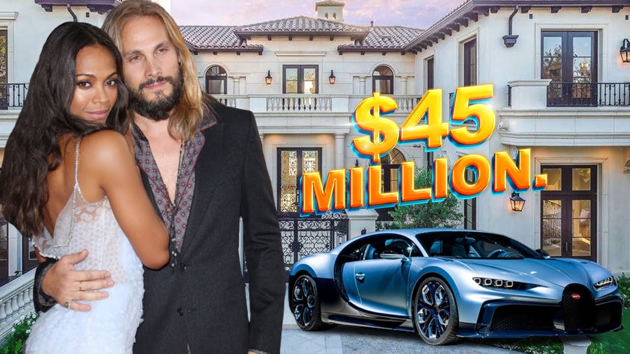 Zoë Saldana Insane Lifestyle & Net Worth In 2023 ★ Income! House! Cars Boyfriend Family