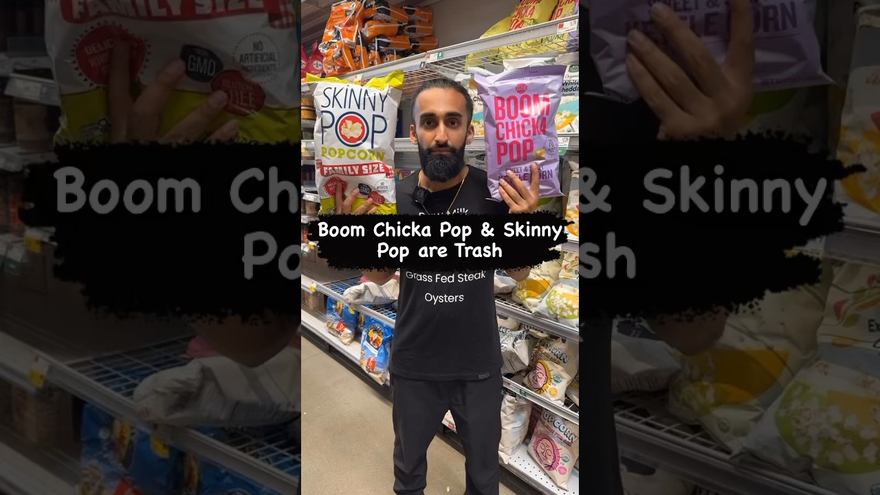 Boom Chicka Pop & Skinny Pop Popcorn are Trash #popcorn #popcorntime #groceryshopping