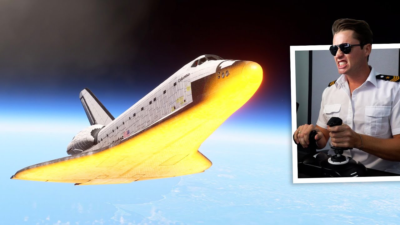 Landing a Space Shuttle from Space - Microsoft Flight Simulator - 73