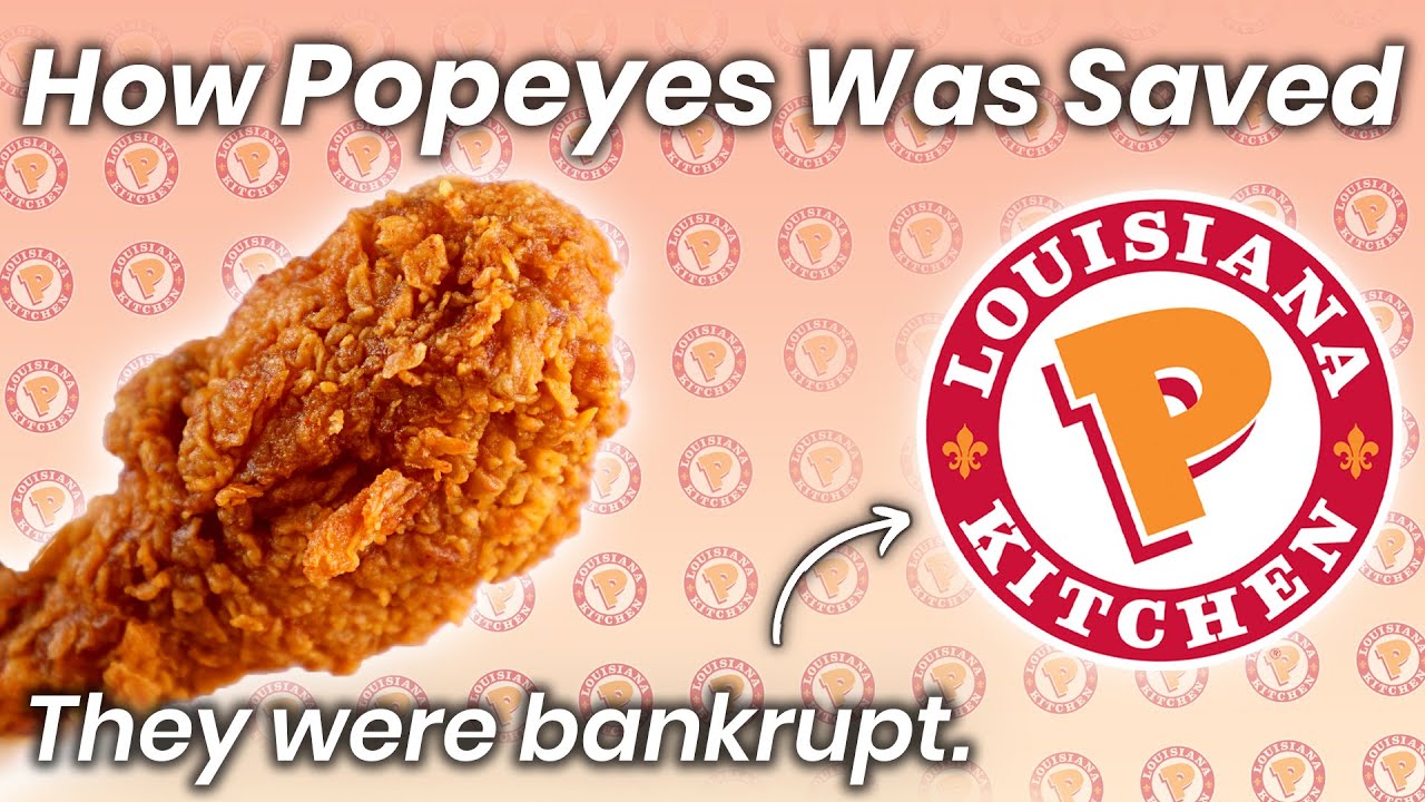 Popeyes was $400m in debt. Then, 1 genius move saved the founder.