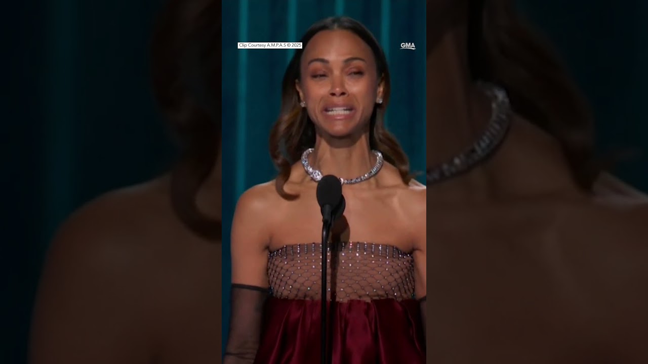 Zoë Saldaña makes history with 1st Oscar win | GMA