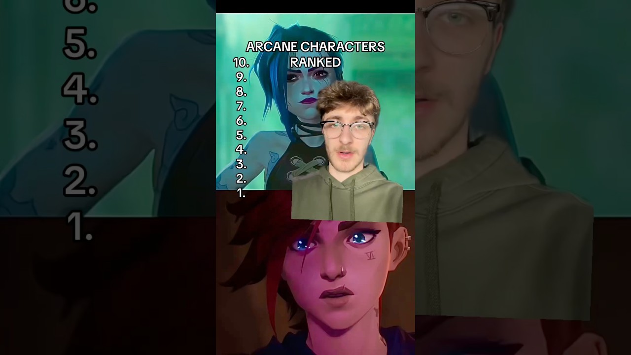 TOP 10 BEST ARCANE CHARACTERS RANKED‼️❄️ #arcane