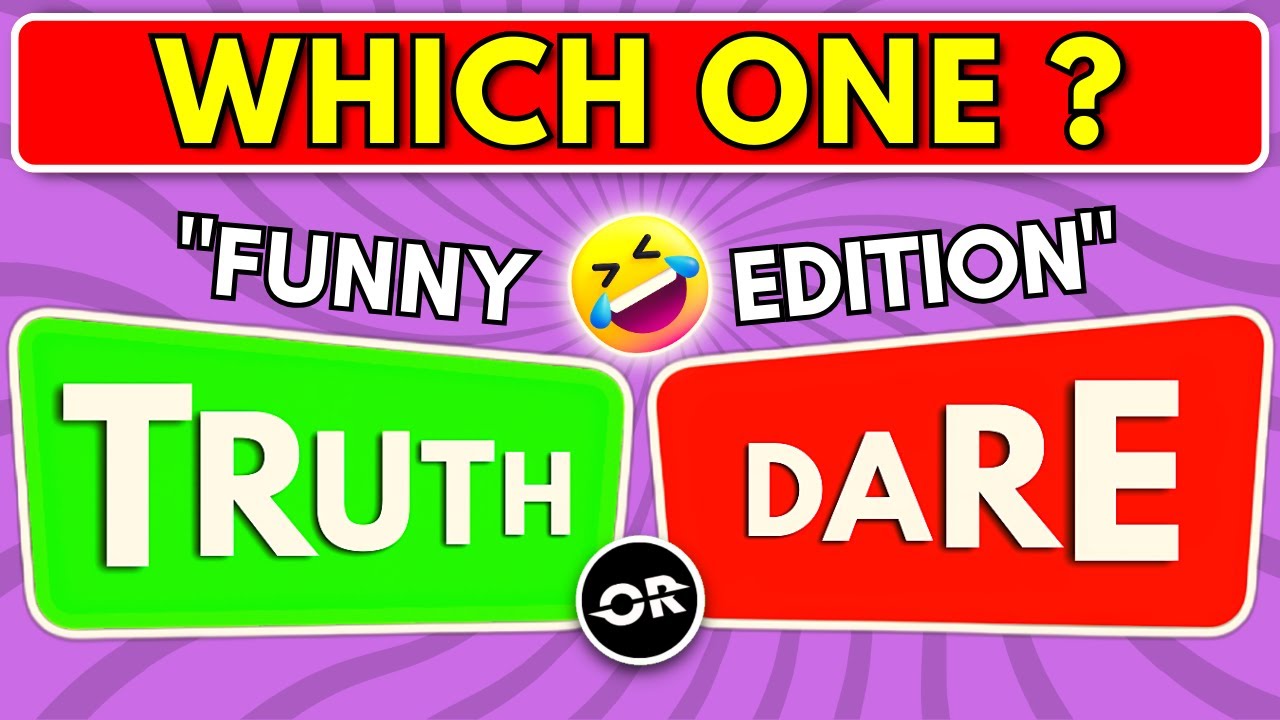 Truth or Dare Funny Questions Edition 😇😈 | Interactive Game